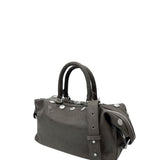 Dumpling stud mini taupe washed nappa