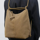 Elio Bag suede khaki