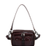 Ellie Texas dark brown w. antique silver - Ferent Bags 