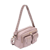 Ellie Eyelet New Zealand taupe w. gold