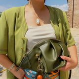 Gyoza large bag khaki green