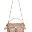 Helena Suede beige w. gold - Ferent Bags 