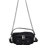 Helena Washed black w. antique silver - Ferent Bags 