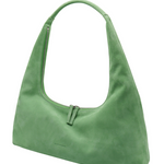 Hobo large green tea suede - Ferent Bags 