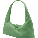 Hobo large green tea suede - Ferent Bags 
