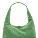 Hobo large green tea suede - Ferent Bags 