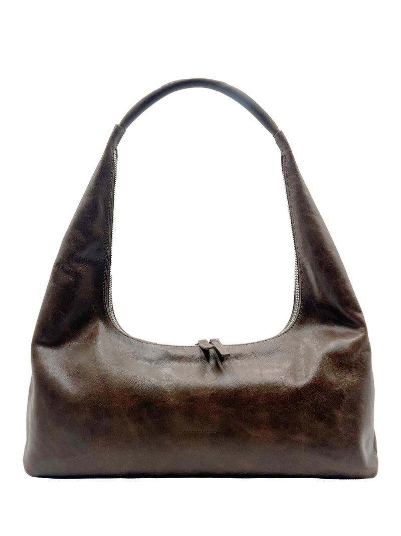 Hobo large washed brown pull up - Ferent Bags 