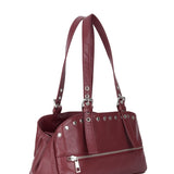 Hazel Studs Mountain bordeaux