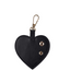 Heart Rivet bag charm Silky Black w. Gold - Ferent Bags 