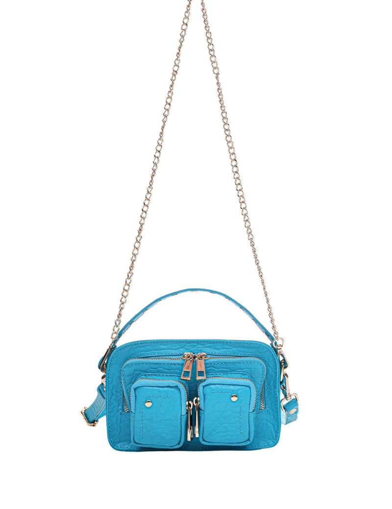 Helena New Zealand bright blue w. gold - Ferent Bags 