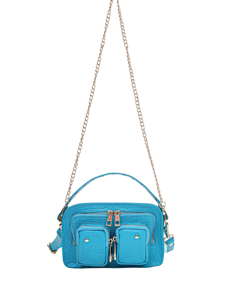 Helena New Zealand bright blue w. gold - Ferent Bags 