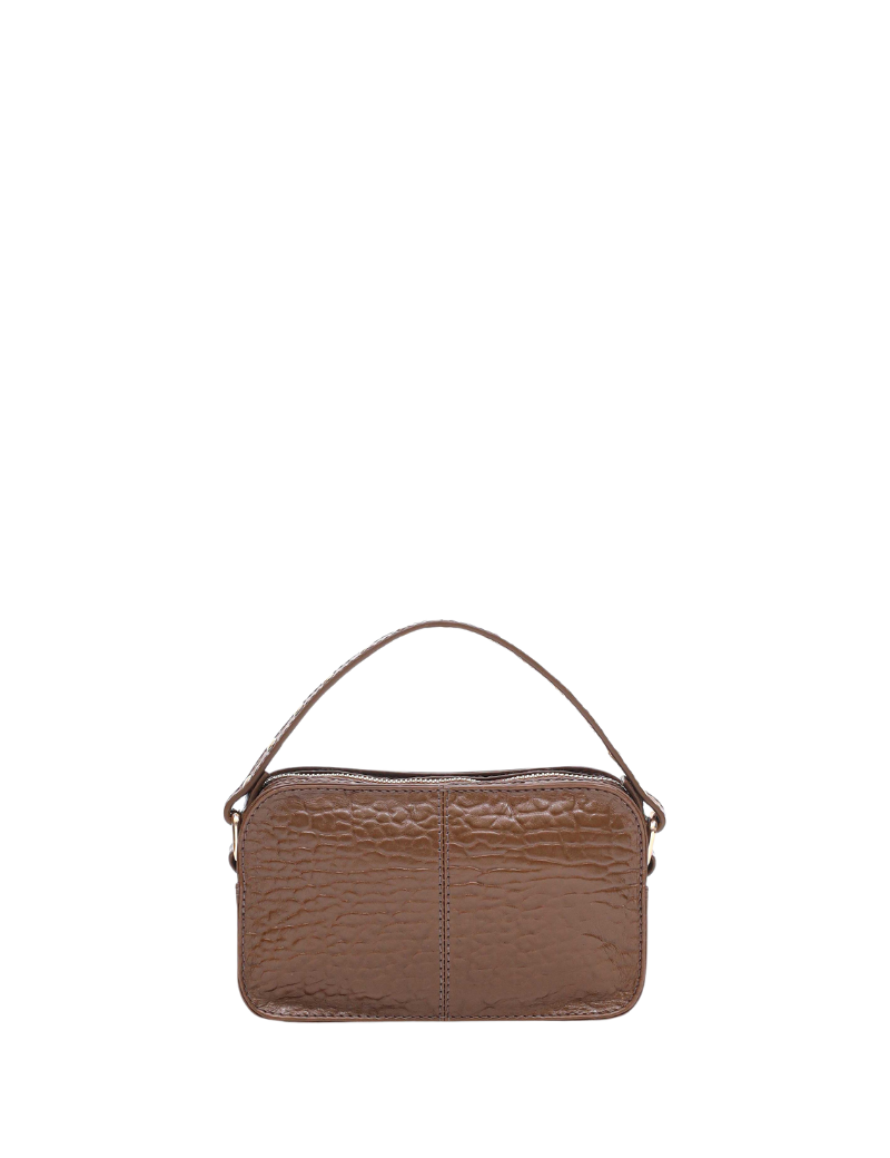 Helena New Zealand brown w. gold - Ferent Bags 