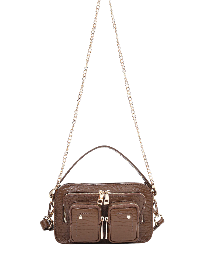 Helena New Zealand brown w. gold - Ferent Bags 