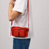 Helena Icon suede red