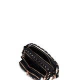 Helena Rivet Pure black w. gold