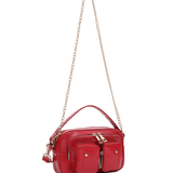 Helena Florence bright red w. gold - Ferent Bags 