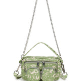 Helena Organic Canvas green w. print - Ferent Bags 