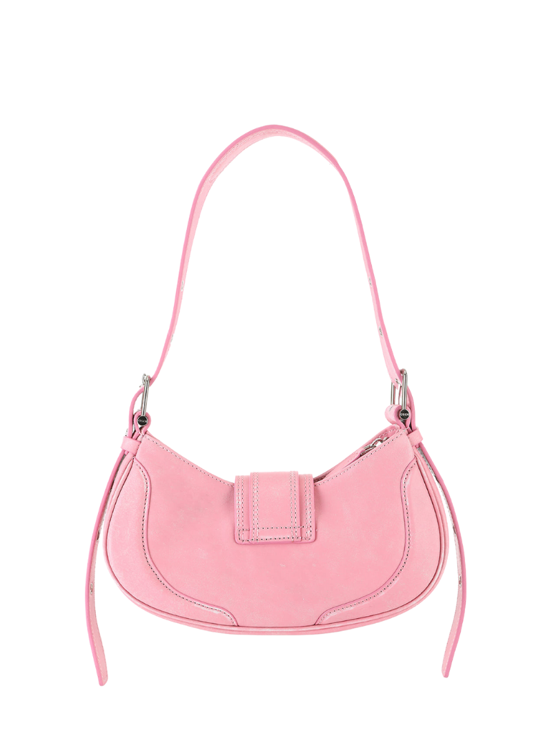 ショルダーバッグ・ポシェット Osoi Hobo Brocle Shoulder Bag - Leather - Pink Hobo Brocle vintage pink – Ferent Bags