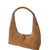 Hobo shoulder capuccino suede
