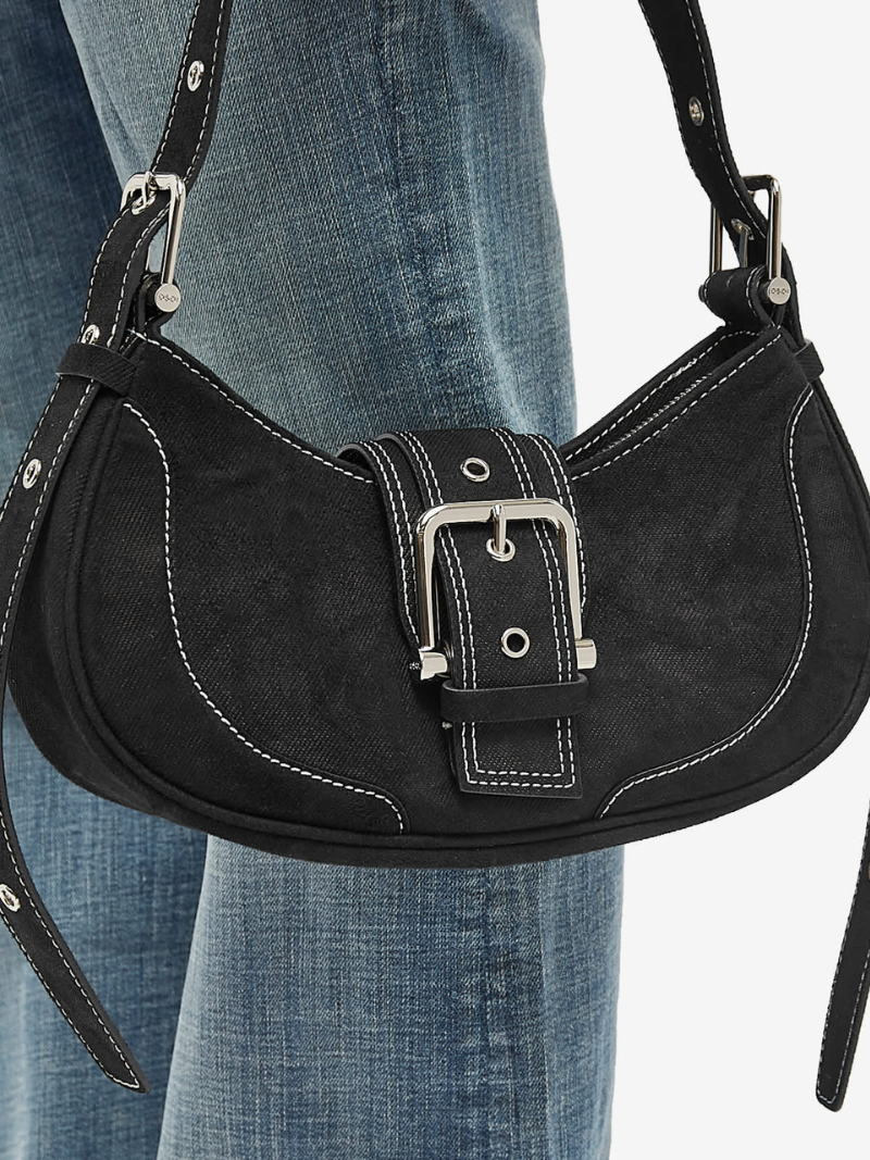 Hobo Brocle denim black - Ferent Bags 