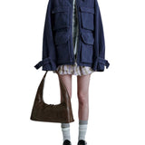 Hobo large washed brown pull up - Ferent Bags 