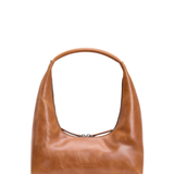 Hobo shoulder saddle brown pull-up