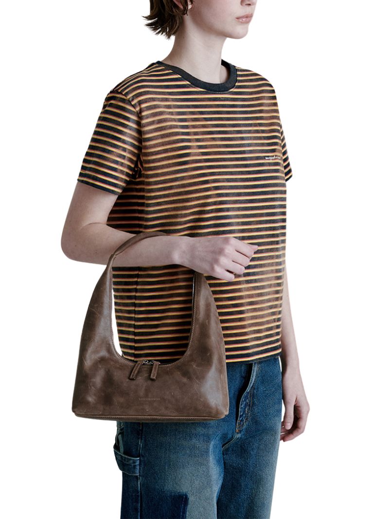 Hobo shoulder washed brown pull up - Ferent Bags 