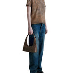 Hobo shoulder washed brown pull up - Ferent Bags 