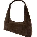 Hobo large milk brown suede