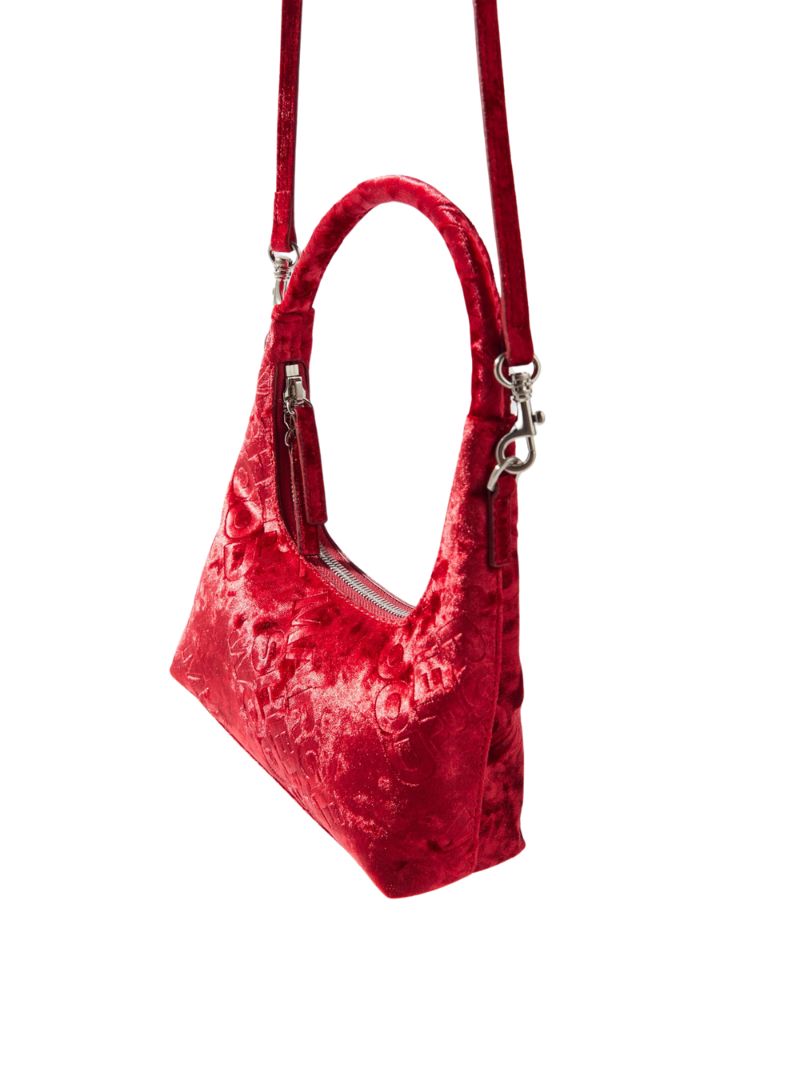 Hobo mini red velvet - Ferent Bags 