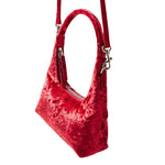 Hobo mini red velvet - Ferent Bags 