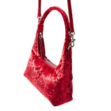 Hobo mini red velvet - Ferent Bags 