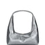 Hobo shoulder metallic grey foiled plain - Ferent Bags 