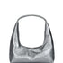 Hobo shoulder metallic grey foiled plain - Ferent Bags 