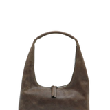 Hobo shoulder washed brown pull-up