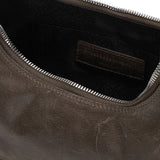 Hobo shoulder washed brown pull-up