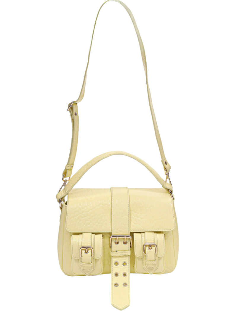 Honey Buckle New Zealand yellow w. gold - Ferent Bags 