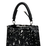 Kenza large print black