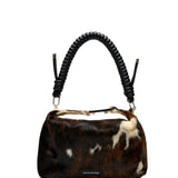 Kenza medium-print cowhide