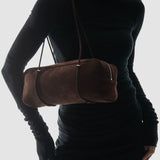 Kimberly Honey mahogany grain nubuck leather