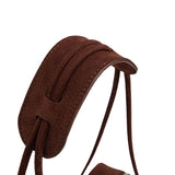 Kimberly Honey mahogany grain nubuck leather