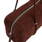 Kimberly Honey mahogany grain nubuck leather