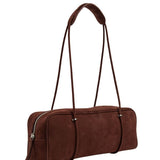 Kimberly Honey mahogany grain nubuck leather