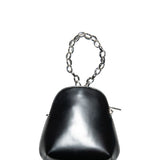Koko black semi patent leather