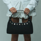 Large Dandy Studs Mountain Black