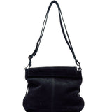 Layla Sweetheart Suede Black