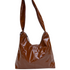 M Crossbody Bag glossy brown - Ferent Bags 