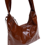 M Crossbody Bag glossy brown