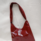 M Crossbody Bag glossy maroon - Ferent Bags 