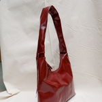 M Crossbody Bag glossy maroon - Ferent Bags 